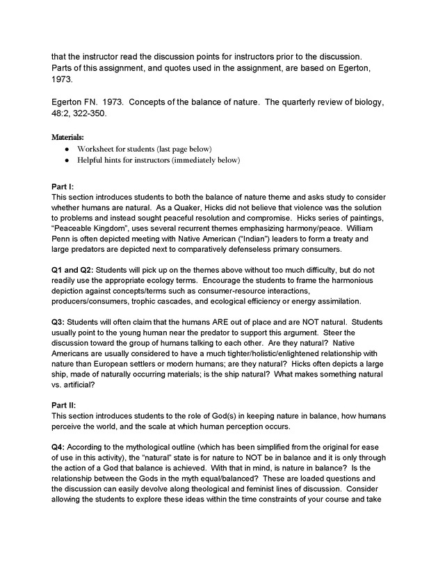 Are Humans Natural? Exploring Human-Nature Relational Values and the Balance of Nature - Main 2